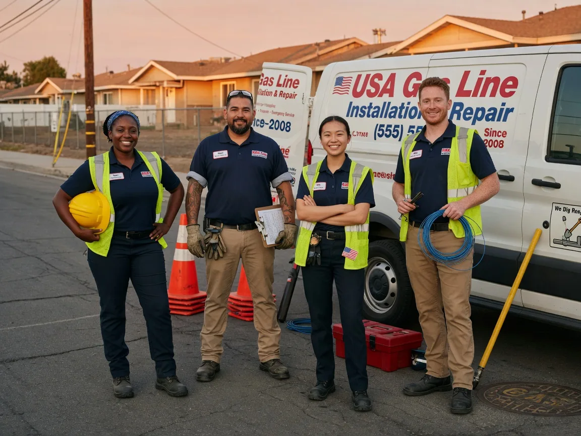 Gas Line Installation company in Call, TX